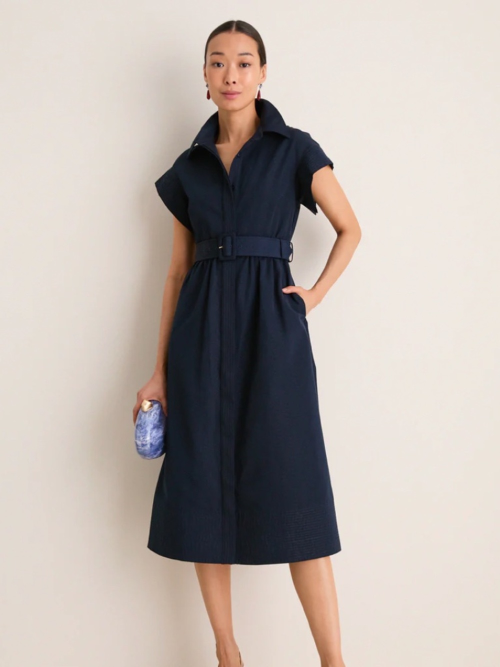 NWT Tuckernuck Navy Chloe dress, XS